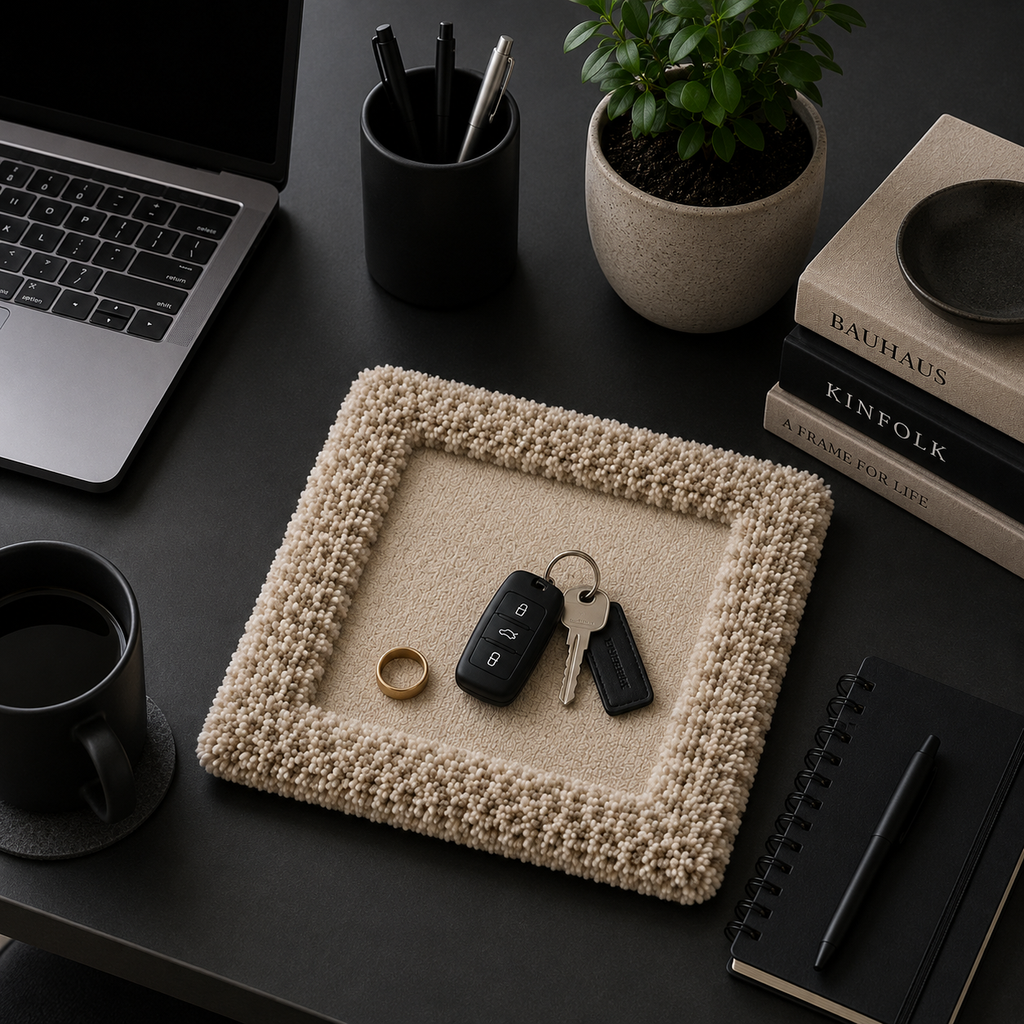 Rugzy Wool Tray — Germoglio — svuotatasche in lana Rugzy (immagine 2)