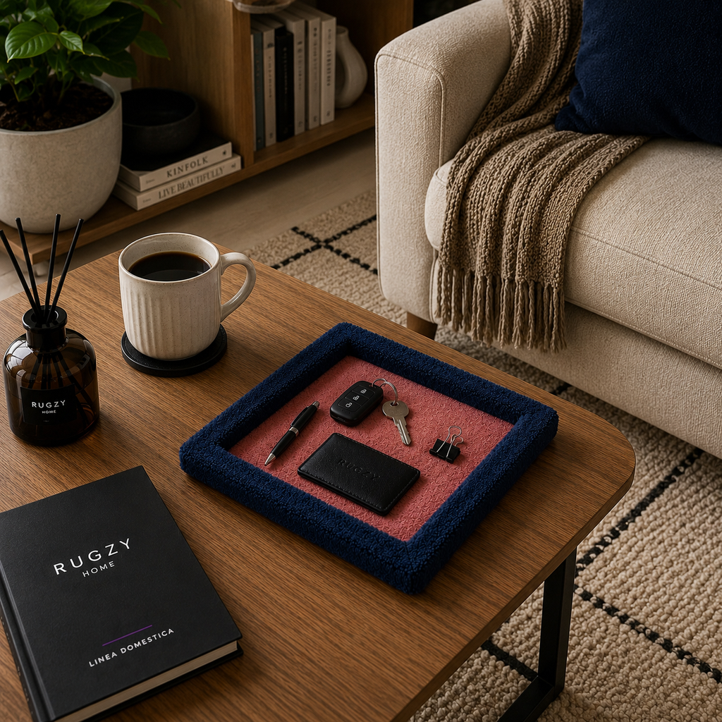 Rugzy Wool Tray — Castagna — svuotatasche in lana Rugzy (immagine 2)