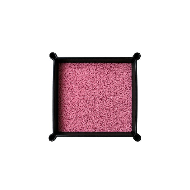 Rugzy Wool Tray — Pink lab