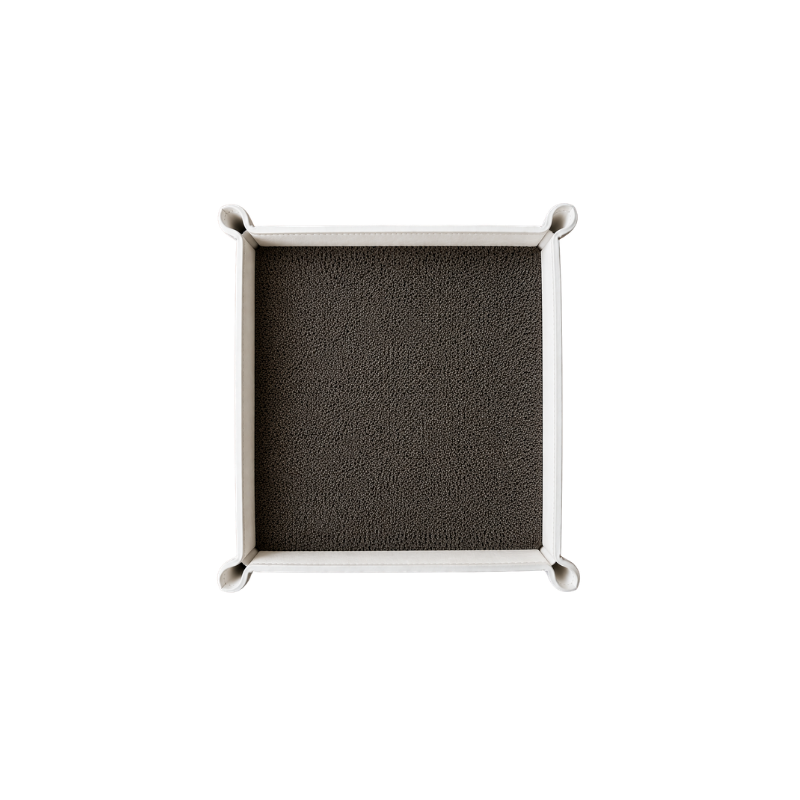 Rugzy Wool Tray — Cement