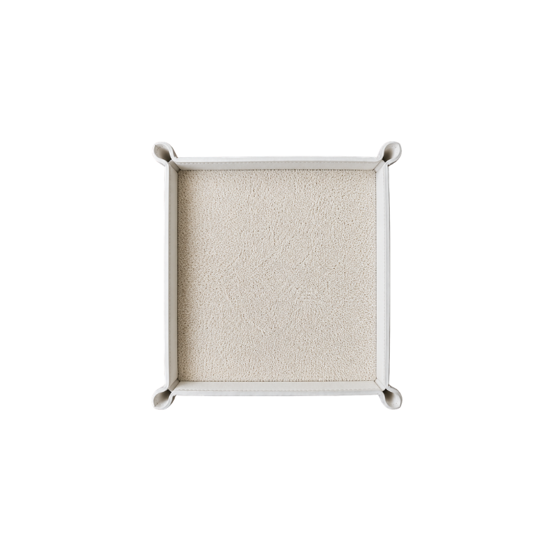 Rugzy Wool Tray — Snow