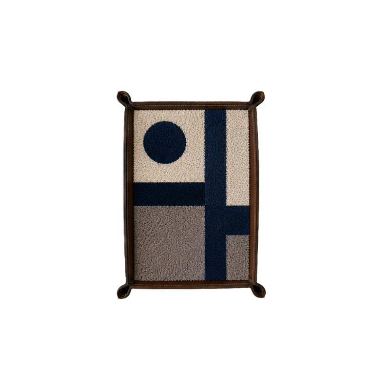 Rugzy Wool Tray — Grey smoke