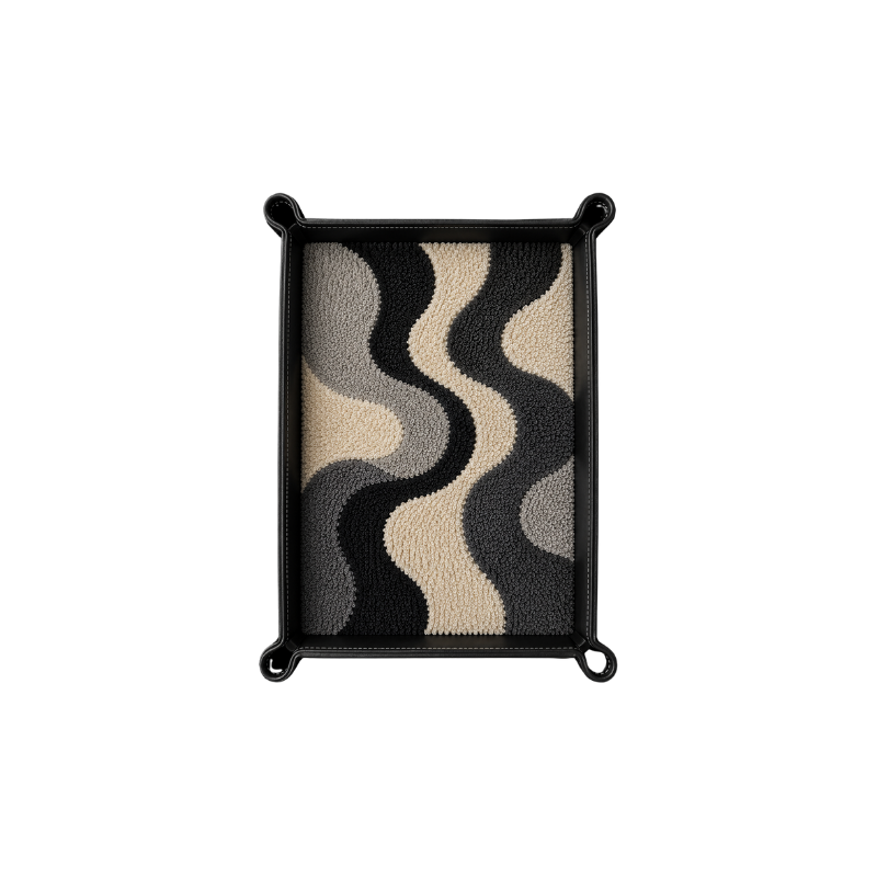 Rugzy Wool Tray — Grey storm