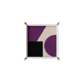 Rugzy Wool Tray — Purple design