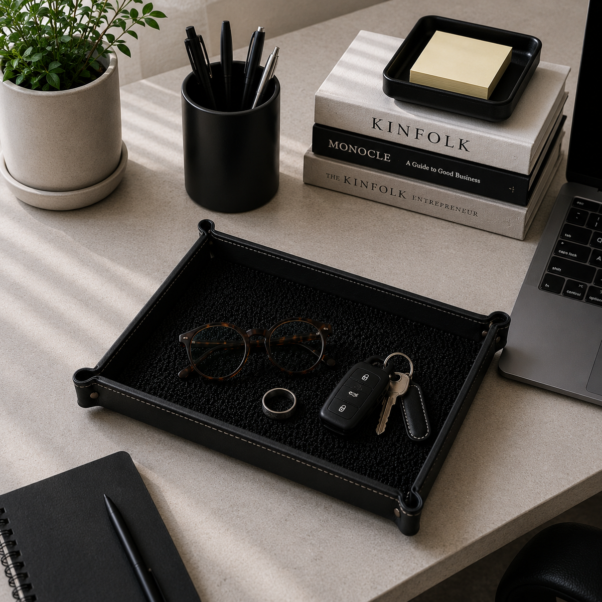 Rugzy Wool Tray — Grid