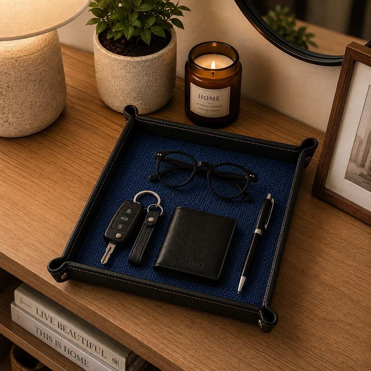Rugzy Wool Tray — Fold