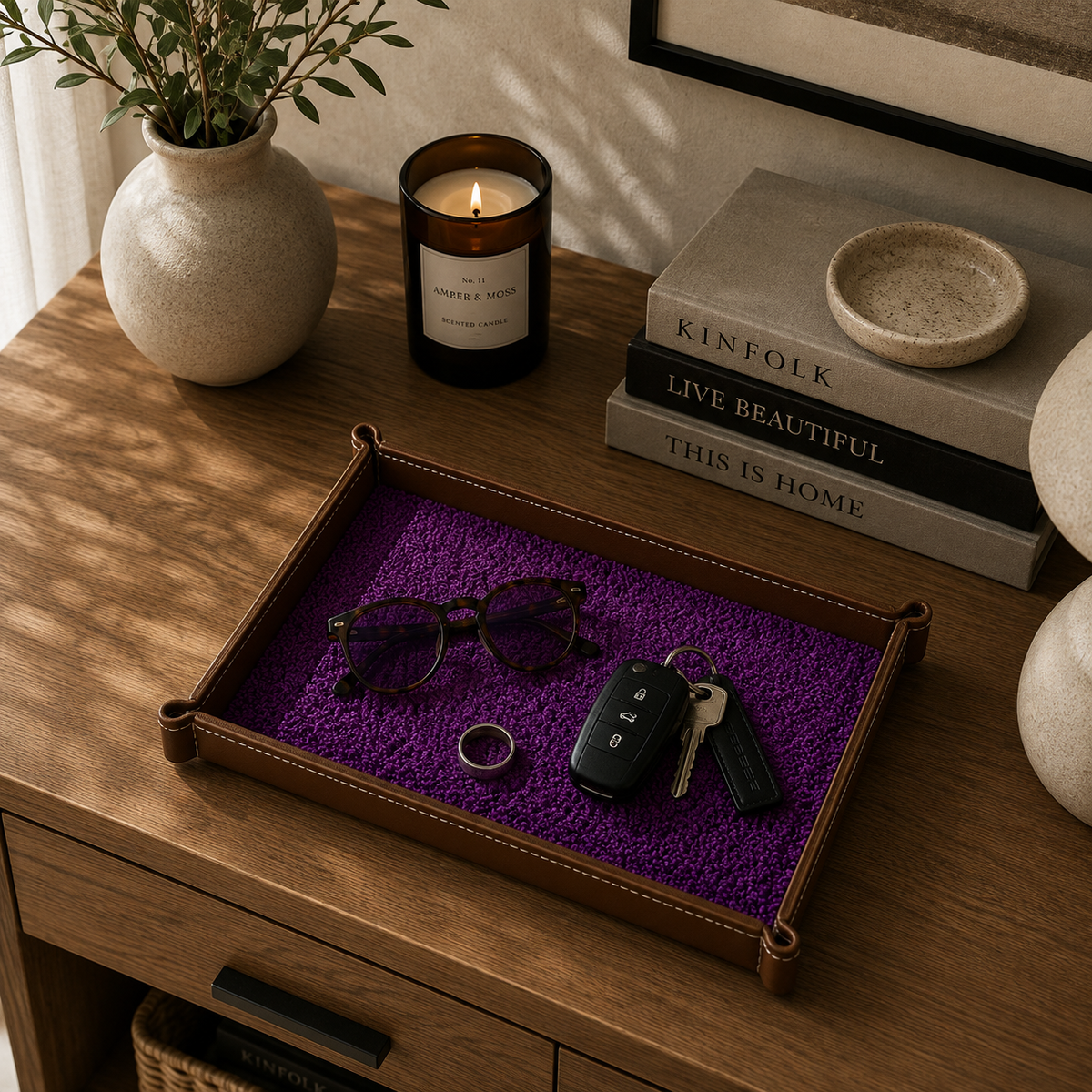 Rugzy Wool Tray — Flux
