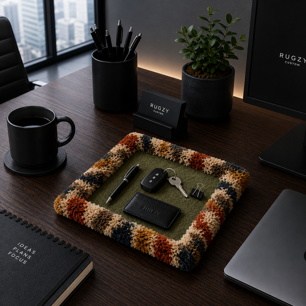 Rugzy Wool Tray — Prugna — svuotatasche in lana Rugzy (immagine 2)