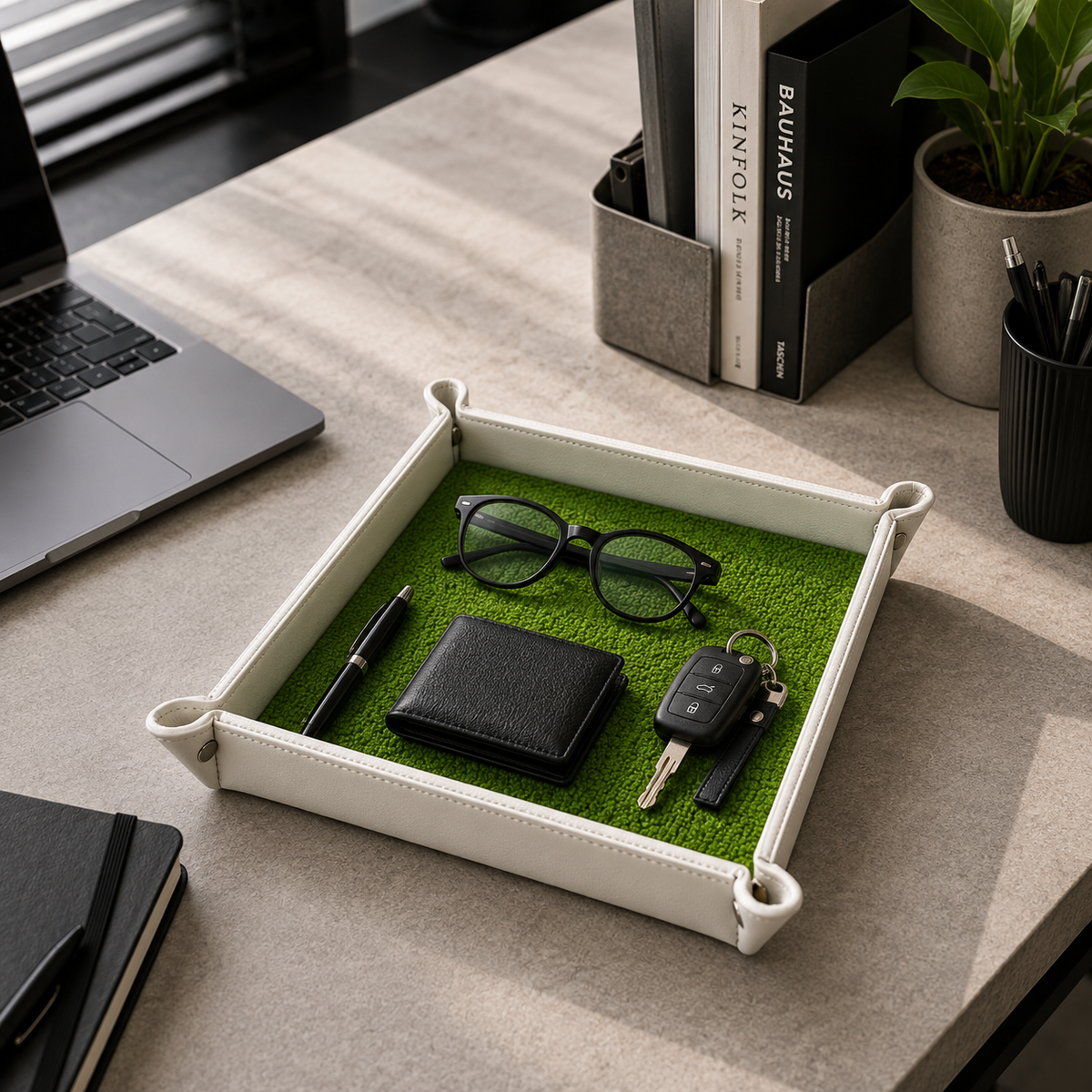 Rugzy Wool Tray — Nina