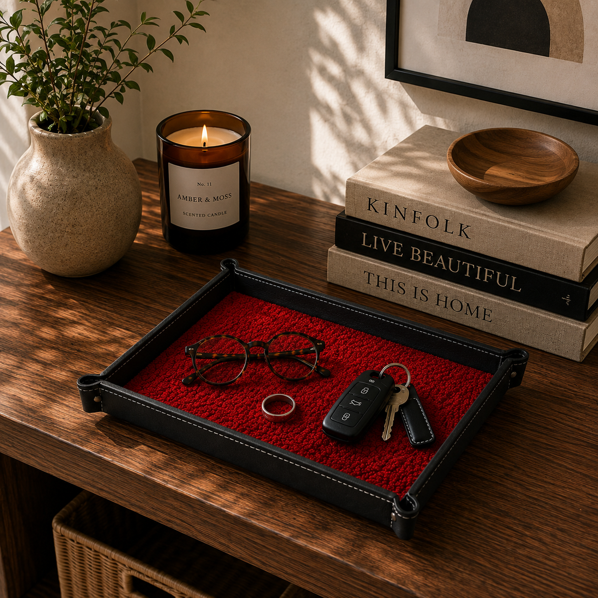 Rugzy Wool Tray — Loom