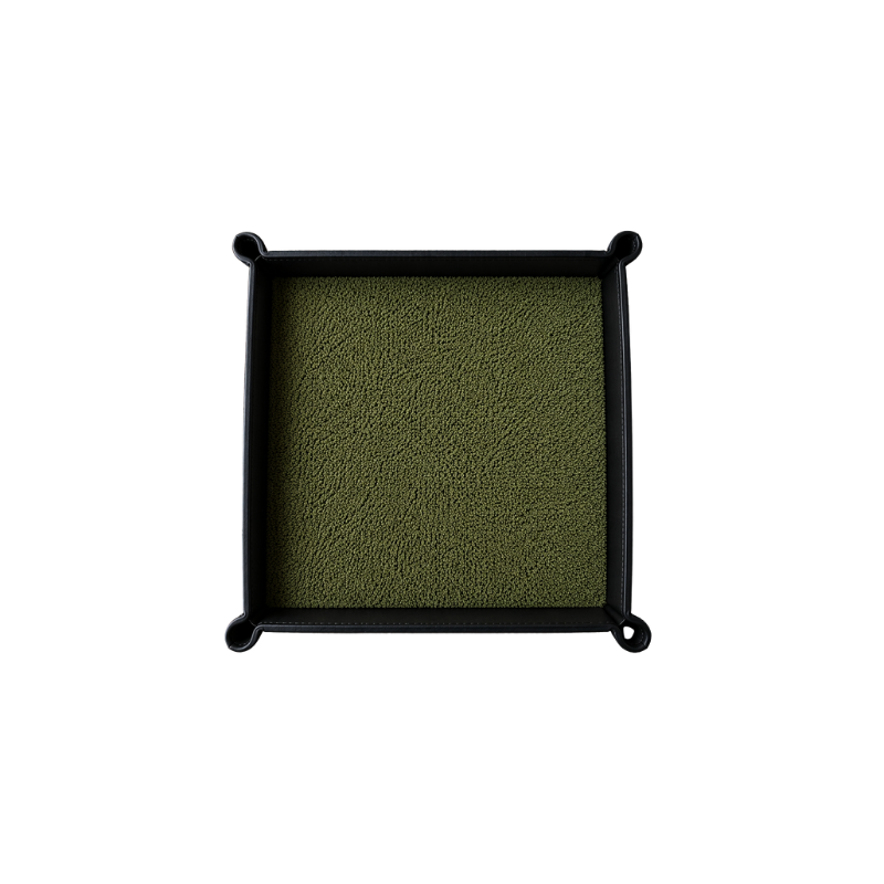 Rugzy Wool Tray — Green mono