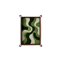Rugzy Wool Tray — Green storm