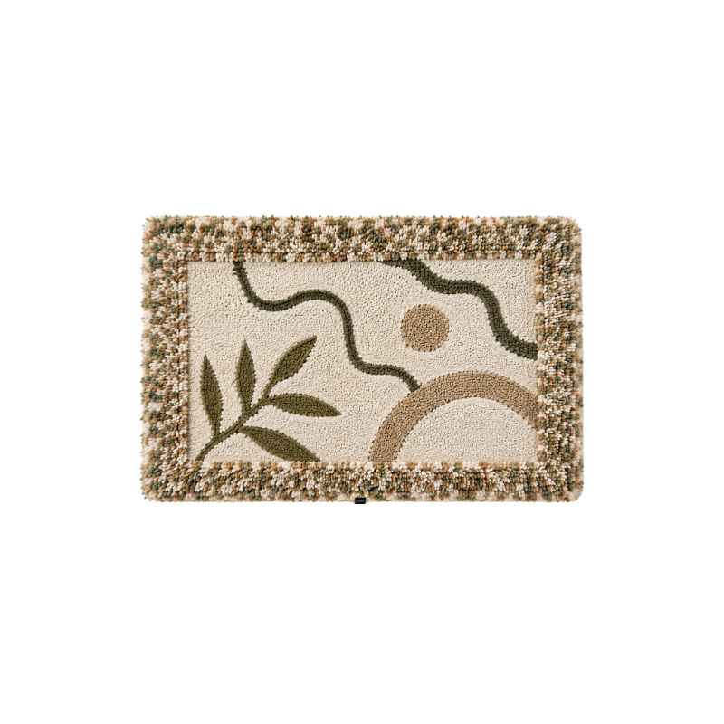 Rugzy Wool Tray — Muschio