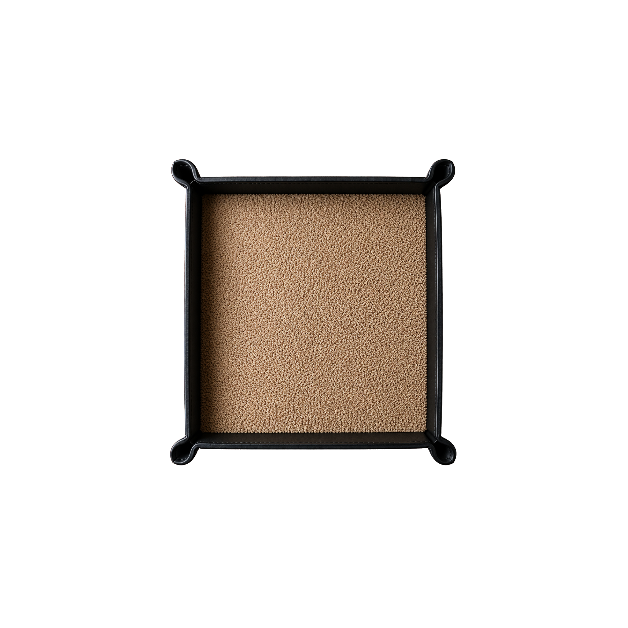 Rugzy Wool Tray — Tobacco