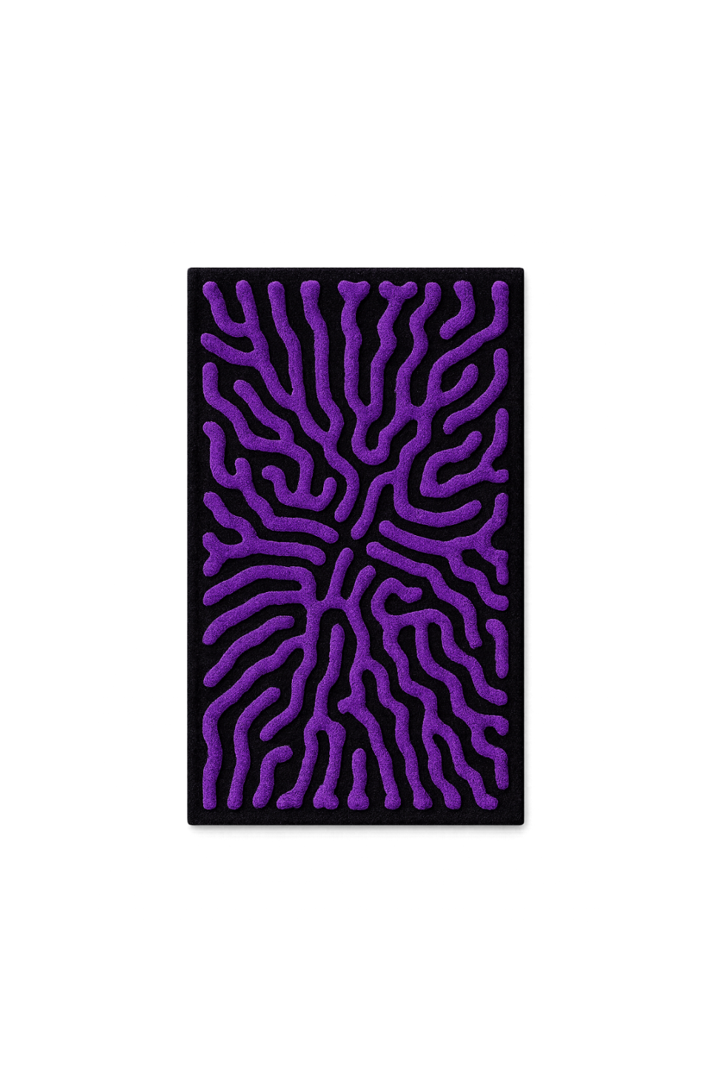 PURPLE ROOTS — tappeto tufting fatto a mano Rugzy