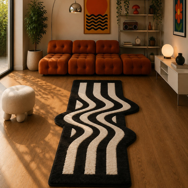 FLOW LINES — tappeto tufting fatto a mano Rugzy (immagine 2)